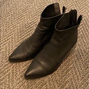 Steve Madden Black Booties